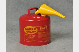 5 Gallon Steel Safety Can for Flammables - Workplace Safety